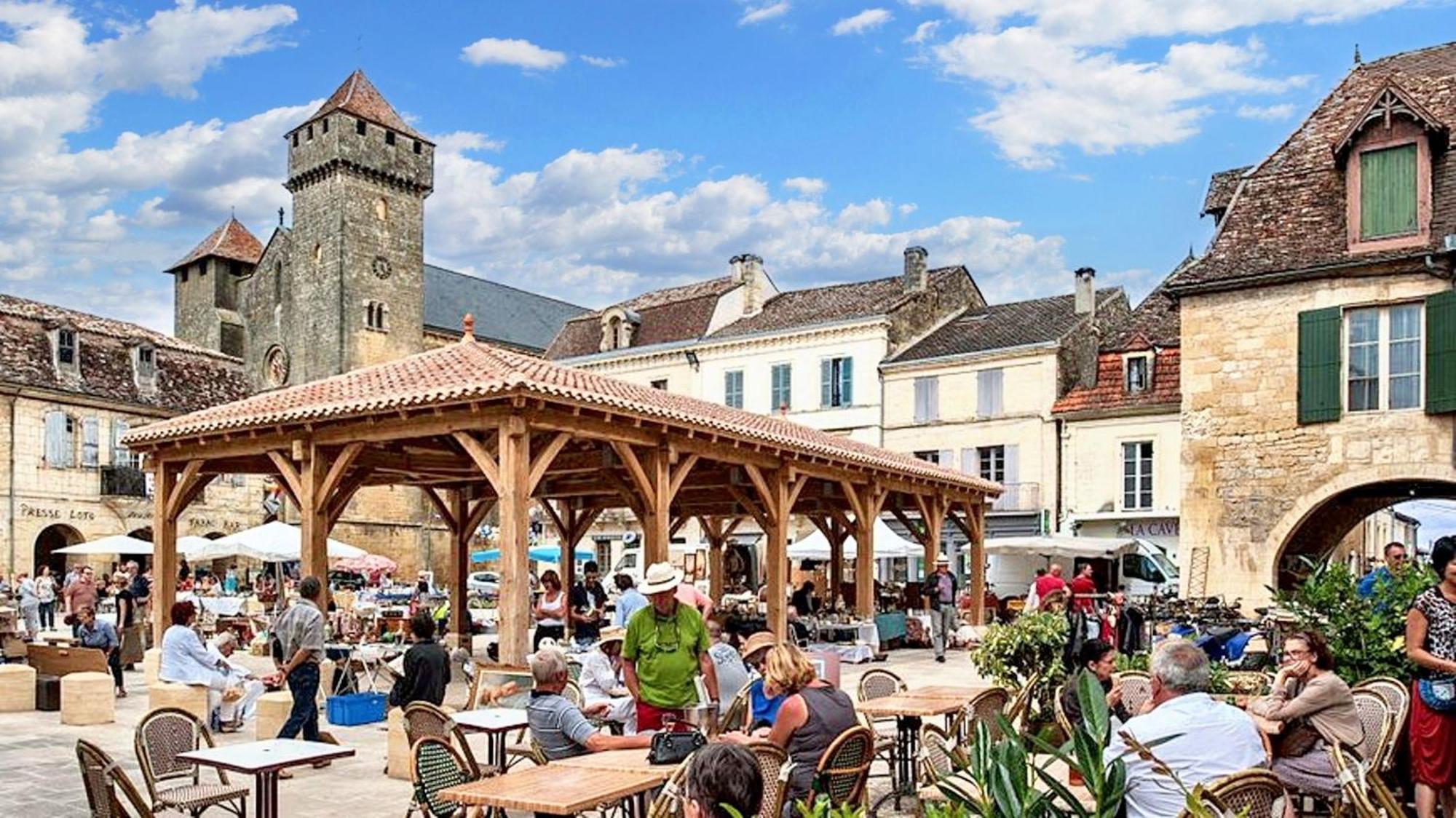 Studio Confortable Pres De Beaumont Du Perigord 60 M² Cheminee ภายนอก รูปภาพ
